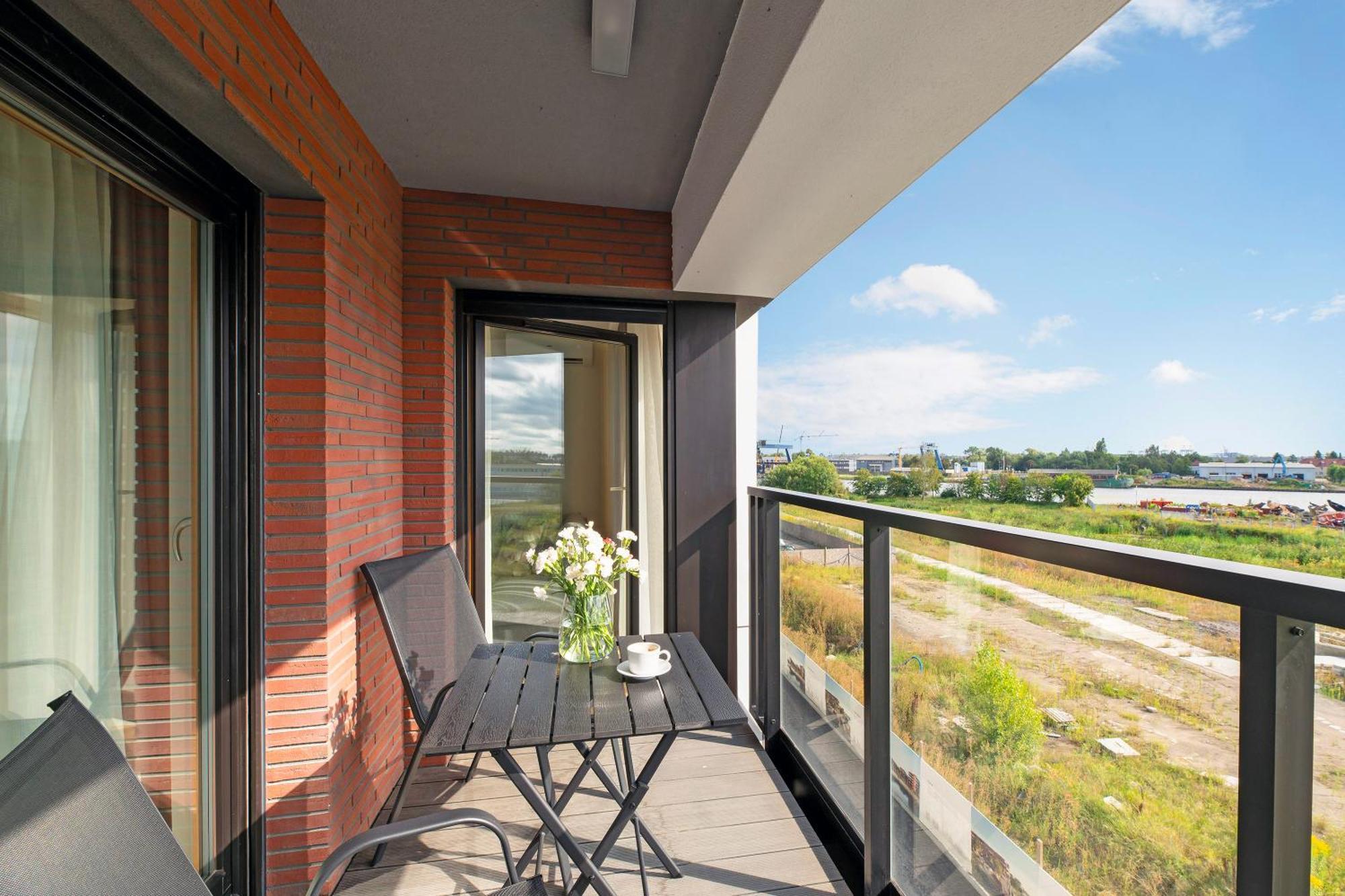 Nadmotlawie Estate Gym, Sauna & Parking By Downtown Apartments Danzica Camera foto